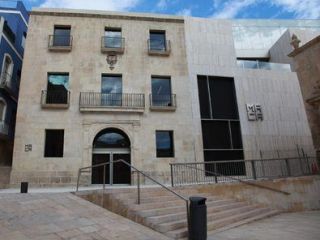 View of the facade of the contemporary art museum of Alicante